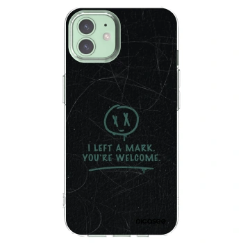 Picasee silikonski prozorni ovitek za Apple iPhone 12 - LEFT A MARK