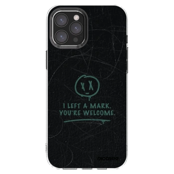 Picasee silikonski prozorni ovitek za Apple iPhone 12 Pro Max - LEFT A MARK