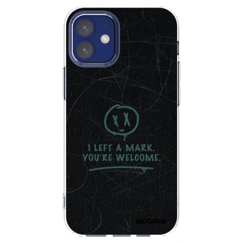 Picasee silikonski prozorni ovitek za Apple iPhone 12 mini - LEFT A MARK