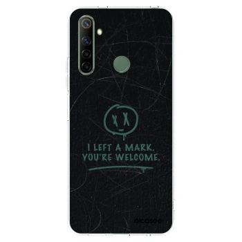Picasee silikonski prozorni ovitek za Realme 6i - LEFT A MARK