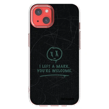 Picasee silikonski prozorni ovitek za Apple iPhone 13 - LEFT A MARK