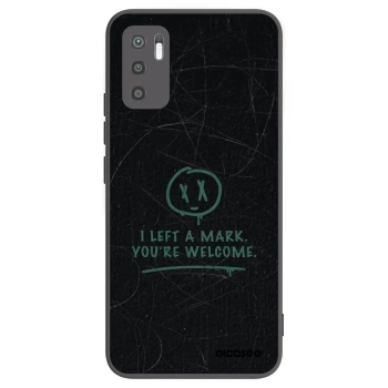 Picasee silikonski črni ovitek za Xiaomi Redmi Note 10 5G - LEFT A MARK