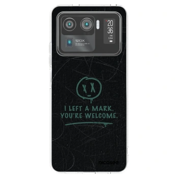 Picasee silikonski prozorni ovitek za Xiaomi Mi 11 Ultra - LEFT A MARK