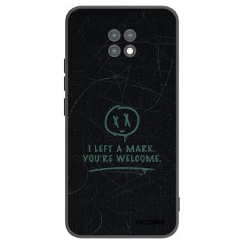 Picasee silikonski črni ovitek za Xiaomi Redmi Note 9T - LEFT A MARK