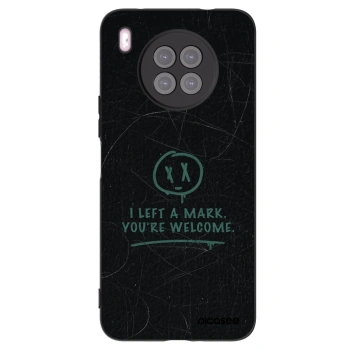 Picasee silikonski črni ovitek za Huawei Nova 8i - LEFT A MARK