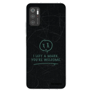 Picasee silikonski prozorni ovitek za Xiaomi Poco M3 Pro 5G - LEFT A MARK