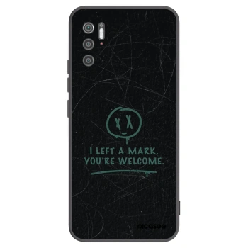 Picasee silikonski črni ovitek za Xiaomi Poco M3 Pro 5G - LEFT A MARK