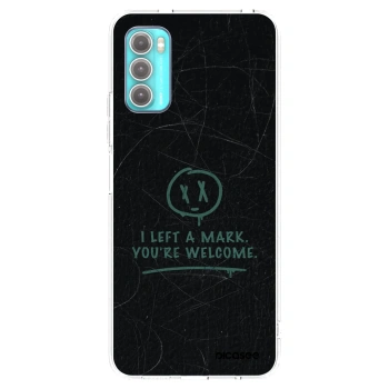 Picasee silikonski prozorni ovitek za Motorola Moto G60 - LEFT A MARK