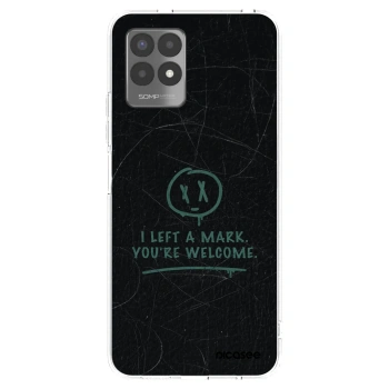 Picasee silikonski prozorni ovitek za Realme 8i - LEFT A MARK