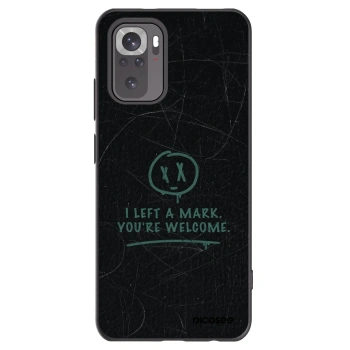 Picasee silikonski črni ovitek za Xiaomi Redmi Note 11S 4G - LEFT A MARK