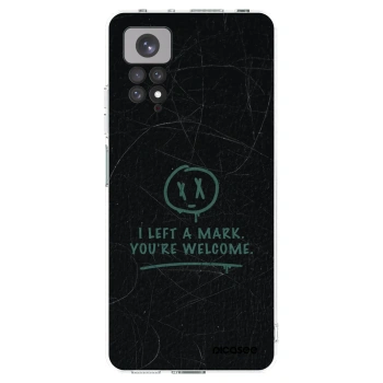 Picasee silikonski prozorni ovitek za Xiaomi Redmi Note 11S 4G - LEFT A MARK