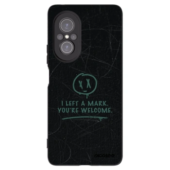 Picasee silikonski črni ovitek za Huawei Nova 9 SE - LEFT A MARK