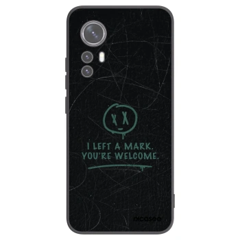 Picasee silikonski črni ovitek za Xiaomi 12 - LEFT A MARK