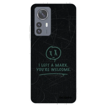 Picasee silikonski prozorni ovitek za Xiaomi 12 Pro - LEFT A MARK
