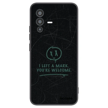Picasee silikonski črni ovitek za Vivo V23 5G - LEFT A MARK
