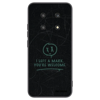 Picasee silikonski črni ovitek za Honor Magic4 Lite 5G - LEFT A MARK
