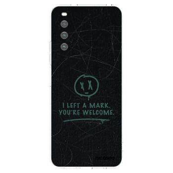 Picasee silikonski prozorni ovitek za Sony Xperia 10 IV 5G - LEFT A MARK