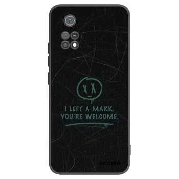 Picasee silikonski črni ovitek za Xiaomi Poco M4 Pro - LEFT A MARK