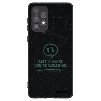 Picasee silikonski črni ovitek za Samsung Galaxy A73 5G - LEFT A MARK