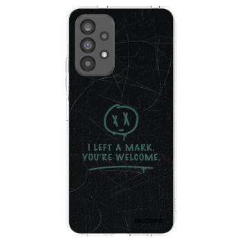 Picasee silikonski prozorni ovitek za Samsung Galaxy A73 5G - LEFT A MARK