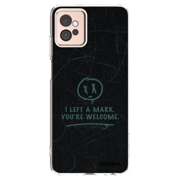 Picasee silikonski prozorni ovitek za Motorola Moto G32 - LEFT A MARK