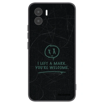 Picasee silikonski črni ovitek za Xiaomi Redmi A1 - LEFT A MARK