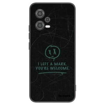 Picasee silikonski črni ovitek za Xiaomi Poco X5 - LEFT A MARK