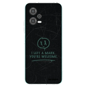 Picasee silikonski prozorni ovitek za Xiaomi Poco X5 - LEFT A MARK