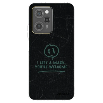 Picasee silikonski prozorni ovitek za Xiaomi Poco X5 Pro - LEFT A MARK