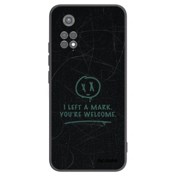 Picasee silikonski črni ovitek za Xiaomi Redmi Note 11S 5G - LEFT A MARK
