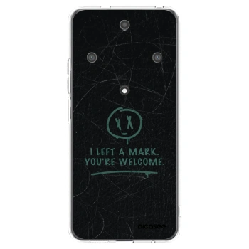 Picasee silikonski prozorni ovitek za Honor Magic5 Lite 5G - LEFT A MARK