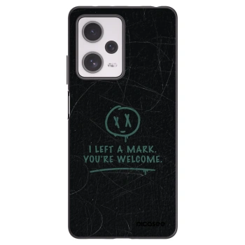 Picasee silikonski črni ovitek za Xiaomi Redmi Note 12 Pro+ 5G - LEFT A MARK