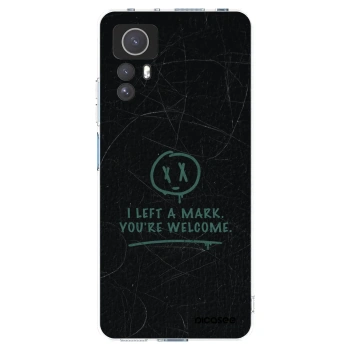 Picasee silikonski prozorni ovitek za Xiaomi Redmi Note 12S - LEFT A MARK