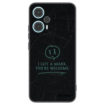 Picasee silikonski črni ovitek za Xiaomi Poco F5 - LEFT A MARK