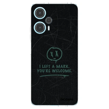 Picasee silikonski prozorni ovitek za Xiaomi Poco F5 - LEFT A MARK