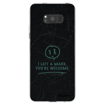 Picasee silikonski prozorni ovitek za Samsung Galaxy S8 G950F - LEFT A MARK