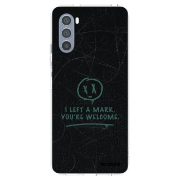 Picasee silikonski prozorni ovitek za Motorola Moto G62 - LEFT A MARK