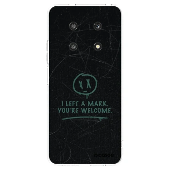 Picasee silikonski prozorni ovitek za Honor Magic4 Lite 5G - LEFT A MARK