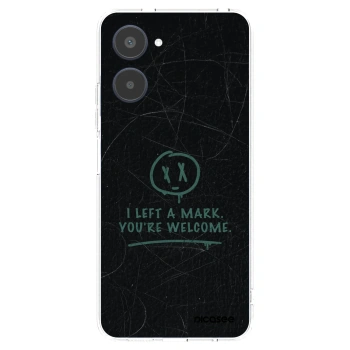 Picasee silikonski prozorni ovitek za Realme 10 4G - LEFT A MARK