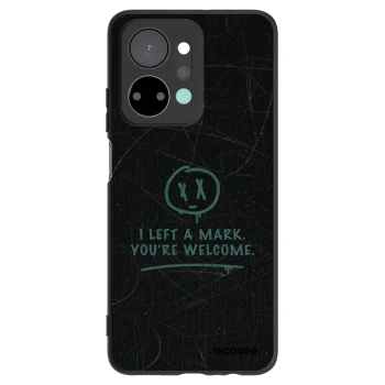 Picasee silikonski črni ovitek za Honor X7a - LEFT A MARK