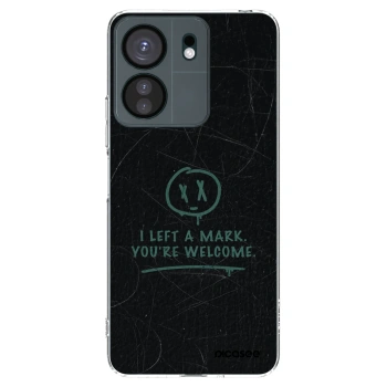 Picasee silikonski prozorni ovitek za Xiaomi Redmi 13C 4G - LEFT A MARK