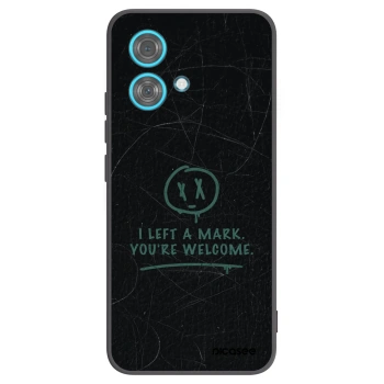 Picasee silikonski črni ovitek za Motorola Edge 40 Neo - LEFT A MARK