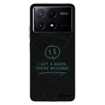 Picasee silikonski prozorni ovitek za Xiaomi Poco X6 Pro - LEFT A MARK