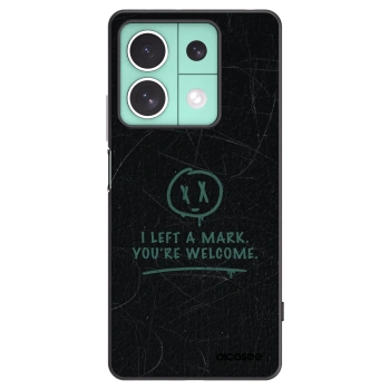 Picasee silikonski črni ovitek za Xiaomi Redmi Note 13 5G - LEFT A MARK