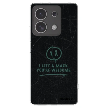 Picasee silikonski prozorni ovitek za Xiaomi Redmi Note 13 4G - LEFT A MARK