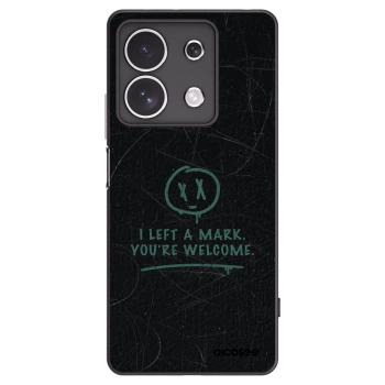 Picasee silikonski črni ovitek za Xiaomi Redmi Note 13 4G - LEFT A MARK