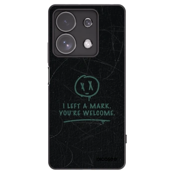 Picasee silikonski črni ovitek za Xiaomi Redmi Note 13 Pro 4G - LEFT A MARK