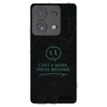 Picasee silikonski prozorni ovitek za Xiaomi Redmi Note 13 Pro 4G - LEFT A MARK