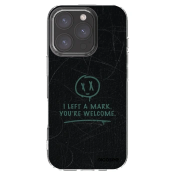 Picasee silikonski prozorni ovitek za Apple iPhone 16 Pro - LEFT A MARK