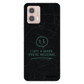 Picasee silikonski prozorni ovitek za Motorola Moto G53 5G - LEFT A MARK